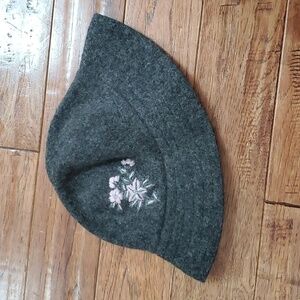 August Hat company wool blend bucket hat